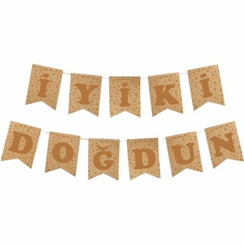 Kraft Gold İyiki Doğdun Yazı