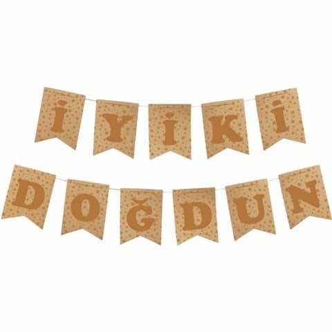 Kraft Gold İyiki Doğdun Yazı