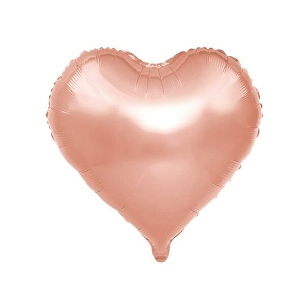 Folyo Rose Gold Kalp Balon 24 inc