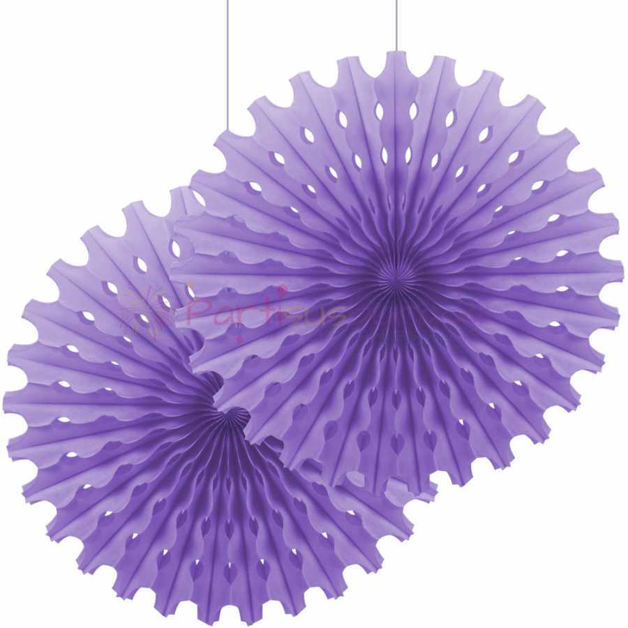 Mor Yelpaze süs 2 li