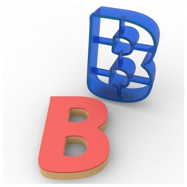 Harf B Kurabiye Kalıbı