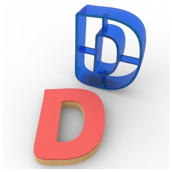 Harf D Kurabiye Kalıbı