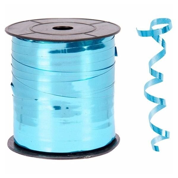 Metalik Mavi Rafya 200 mt