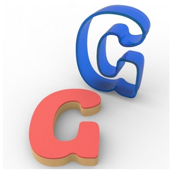 Harf G Kurabiye Kalıbı