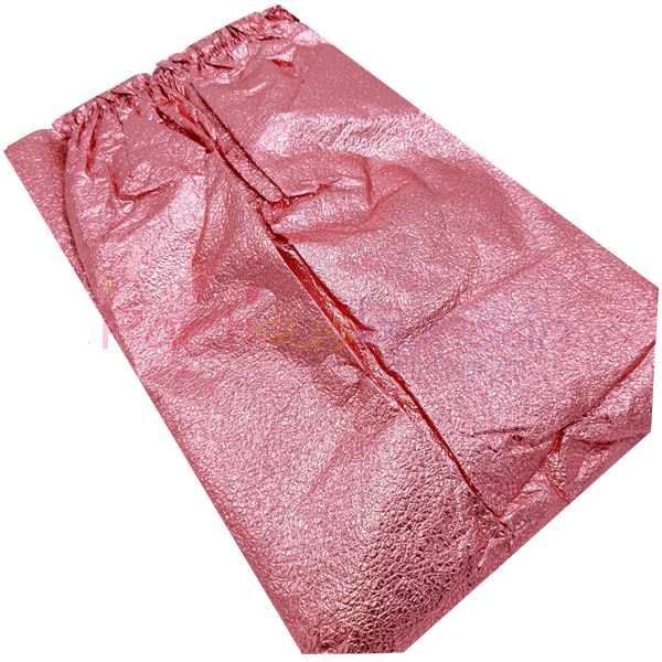 Metalize Pembe Masa Eteği