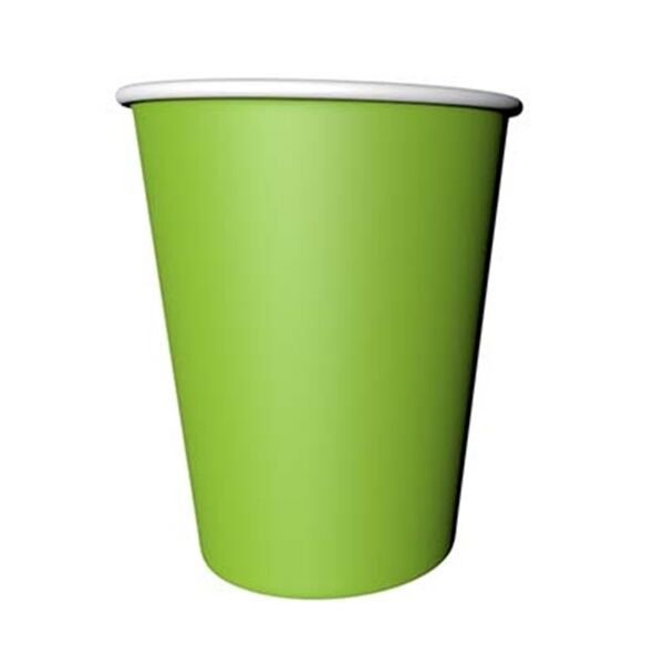 Karton Yeşil Bardak 8 Adet