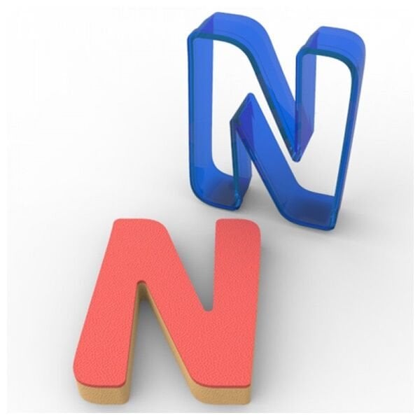 Harf N Kurabiye Kalıbı