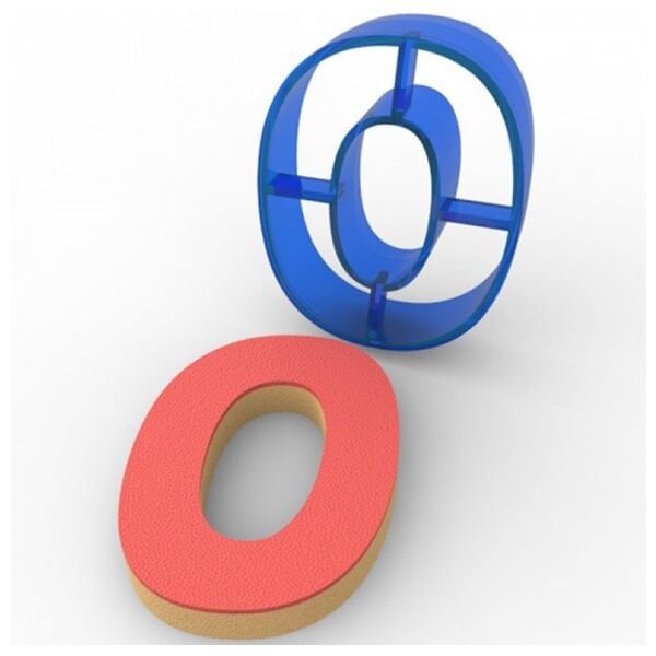 Harf O Kurabiye Kalıbı