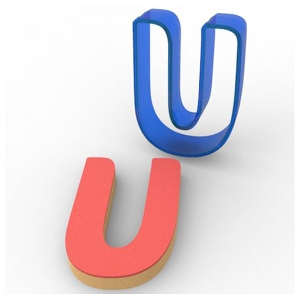 Harf U Kurabiye Kalıbı