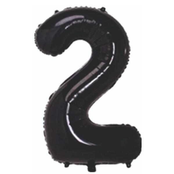 Folyo Siyah 2 Balon 76 cm