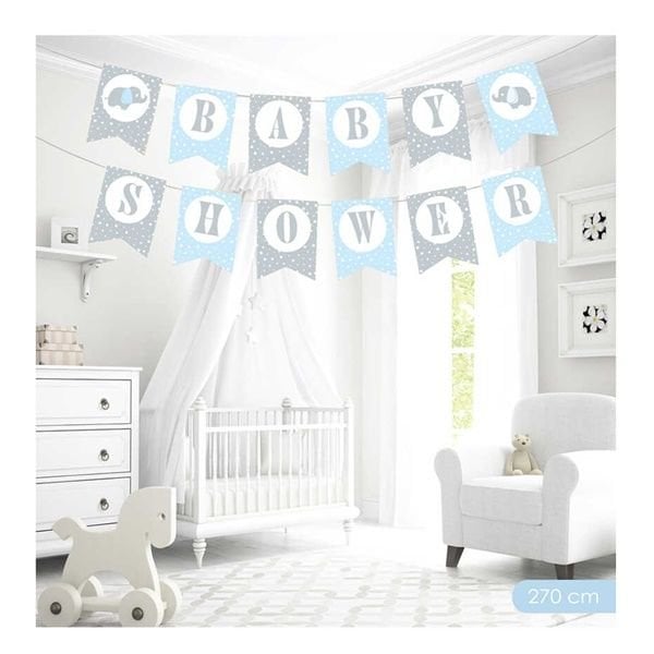 Mavi Baby Shower Yazı