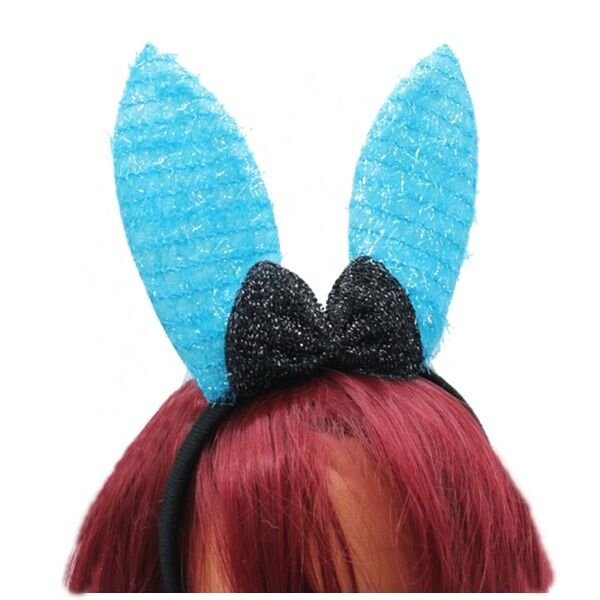 Mavi Tavşan Kulak Taç