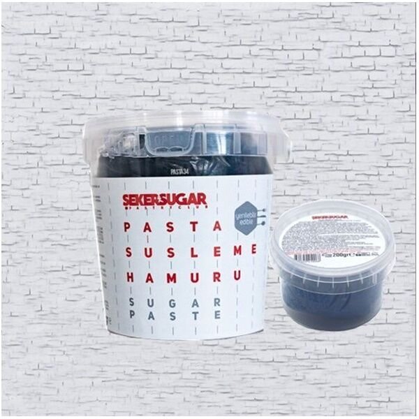 Lacivert Şeker Hamuru 200 gr