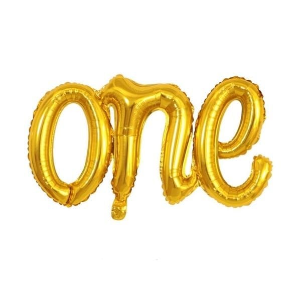 Folyo Gold One Balon Yazı