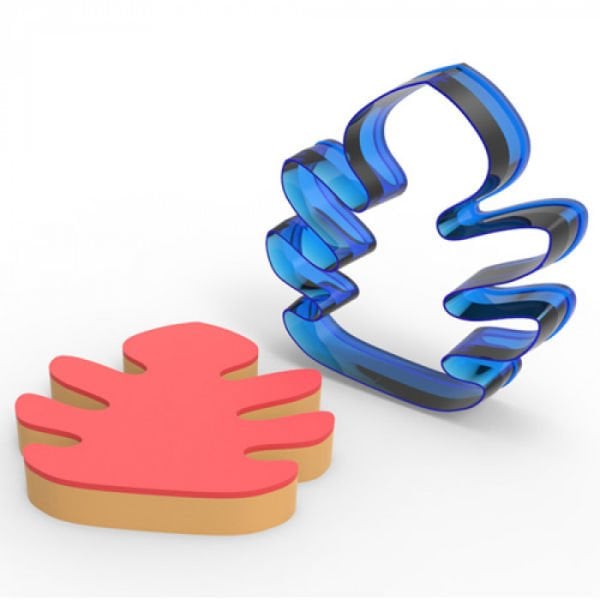 Tropik Yaprak Kurabiye Kalıbı