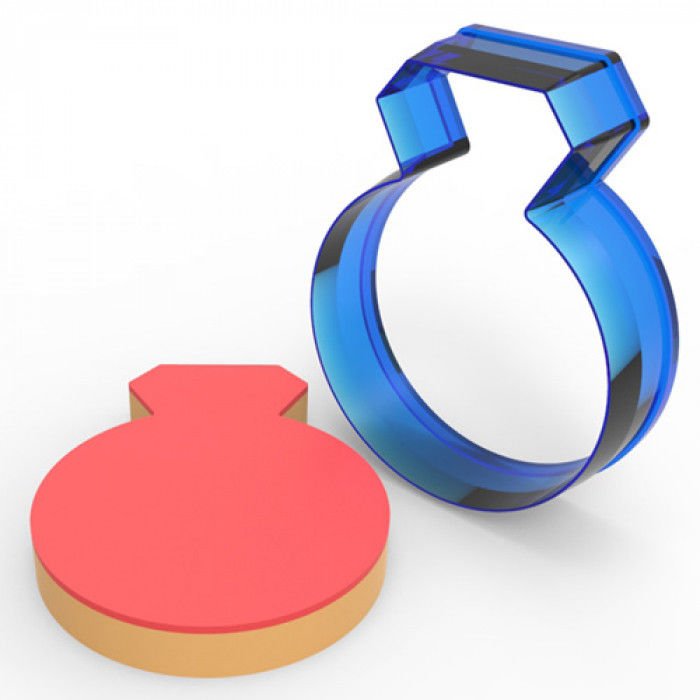 Tek Taş Kurabiye Kalıbı