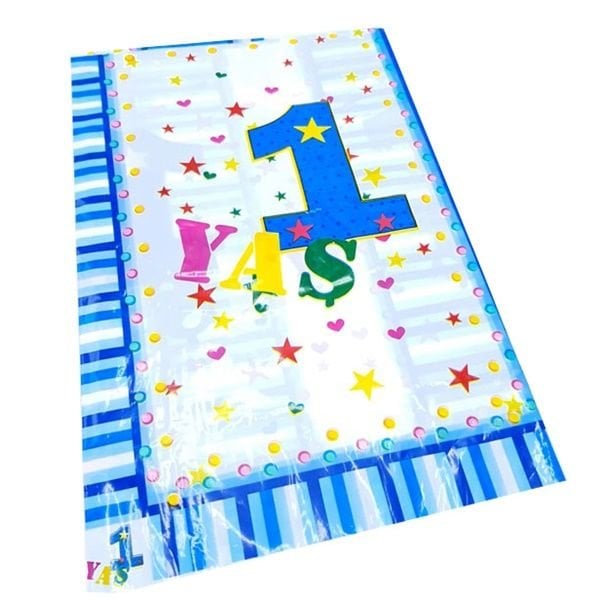 Mavi 1 Yaş Masa Örtüsü 120x180