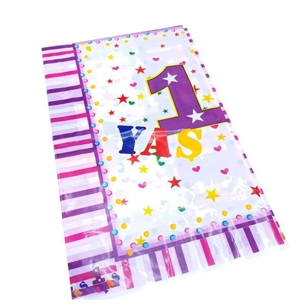 Pembe 1 Yaş Masa Örtüsü 120x180