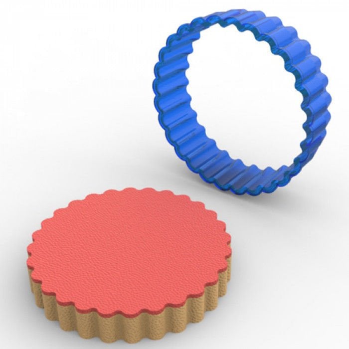 Tırtıklı Yuvarlak Kurabiye Kalıbı