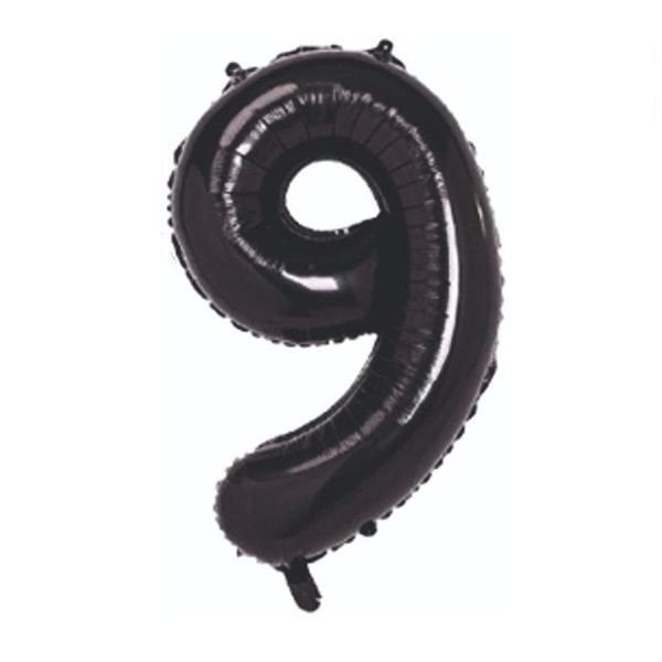Folyo Siyah 9 Balon 76 cm