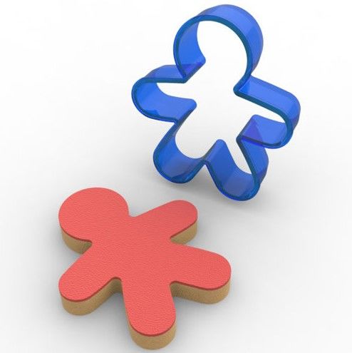 Kurabiye Adam Kurabiye Kalıbı