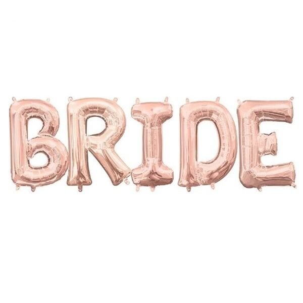 RoseGold Bride Folyo Balon 100 cm