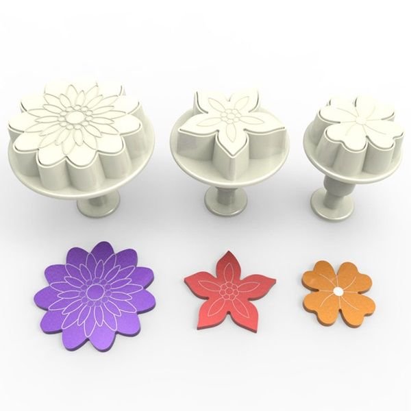 Büyük Çiçekler Enjektör 3 lü