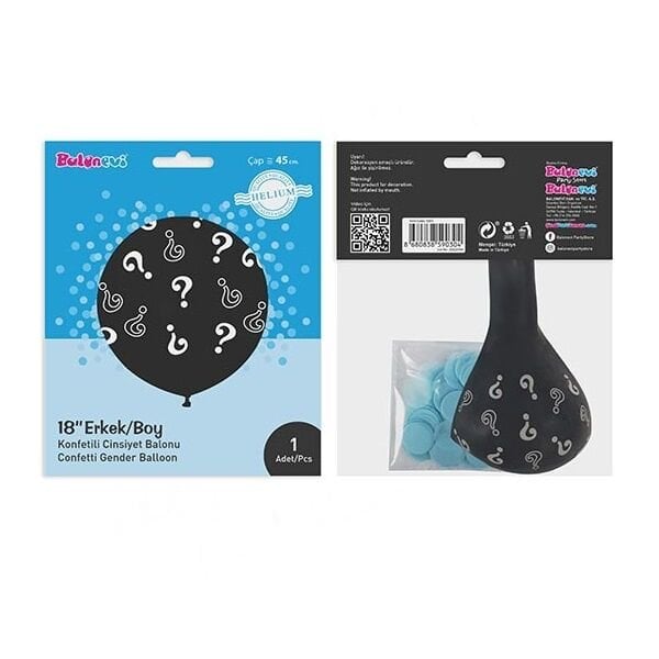 Erkek Cinsiyet Balonu 18 inc
