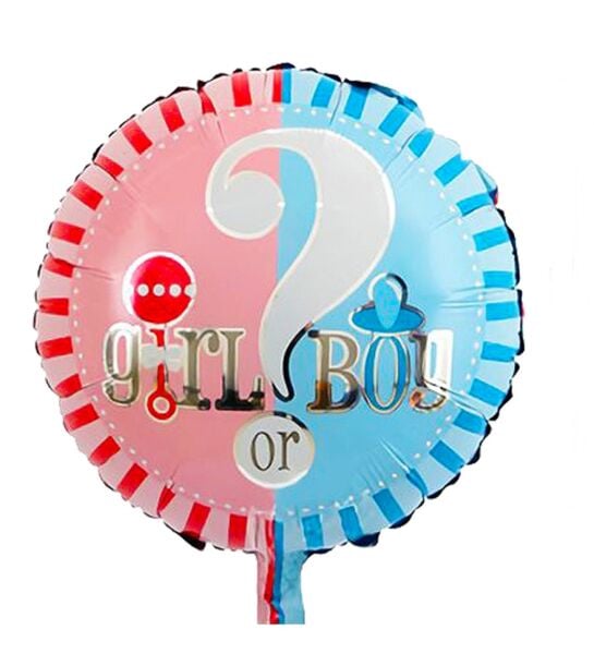 Girl Boy Cinsiyet Balonu 45 cm