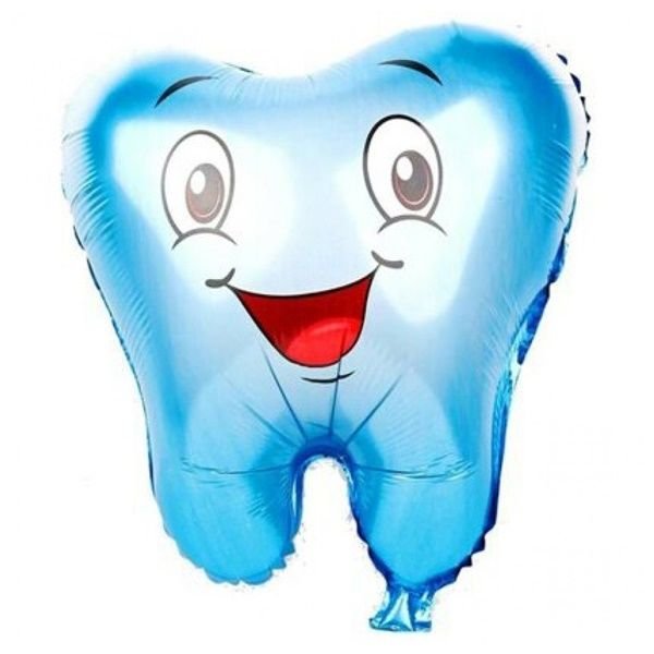 Folyo Mavi Diş Balon 24 inc