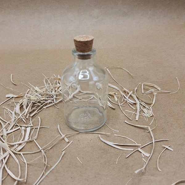 Mantar Tıpalı Cam Şişe 50 cc