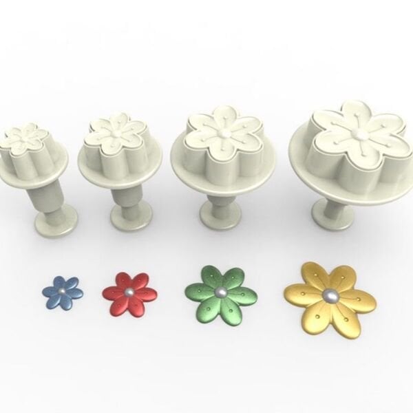 Büyük Yapraklı Çiçek Enjektörü 4 Lü Set