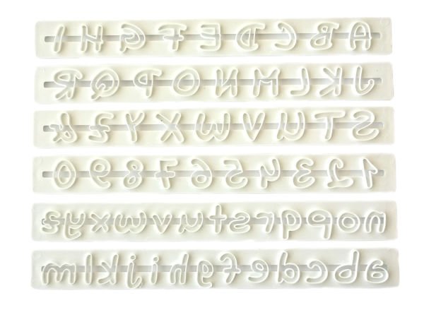 El Yazı Harf ve Rakam Cetvel Set