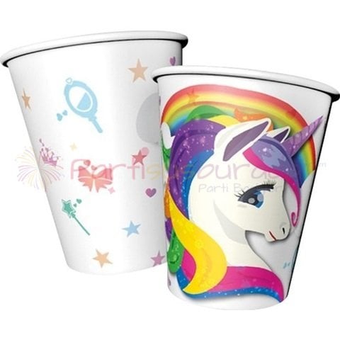 Unicorn Bardak 8 Adet