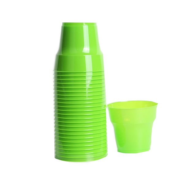 Açık Yeşil Kristal Bardak 24 lü