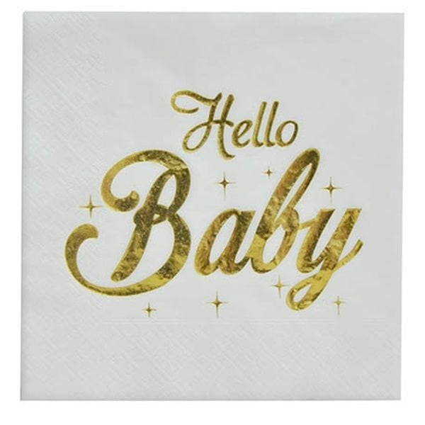 Hello Baby Peçete 16 Adet