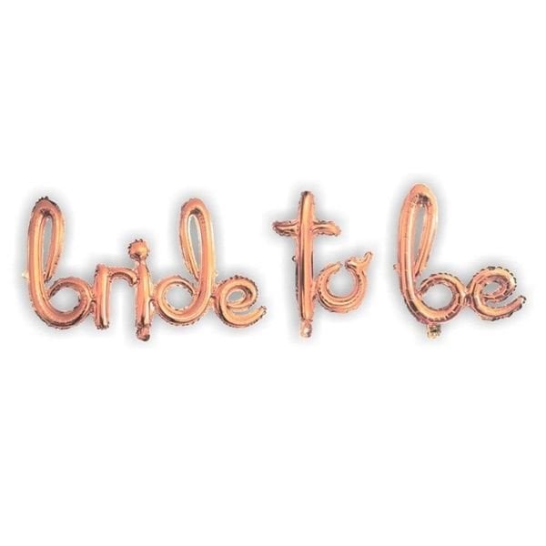 Folyo Rose Gold Bride To Be Balon