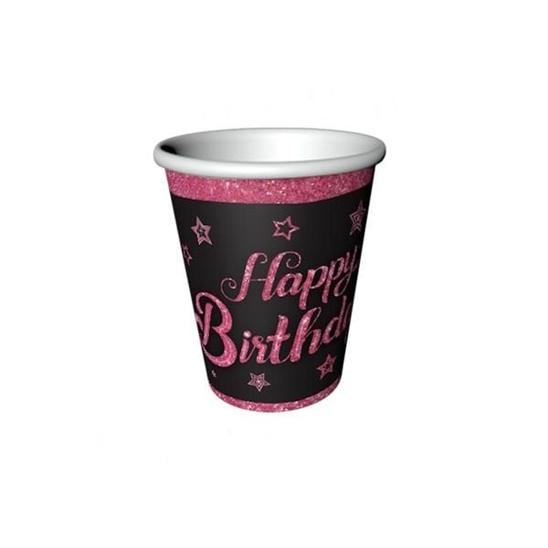 Pink Stars Bardak 8 li