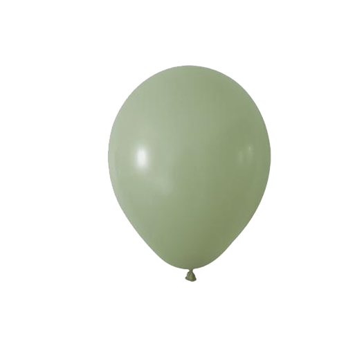Pastel Küf Yeşili Balon 12 inc 10 lu