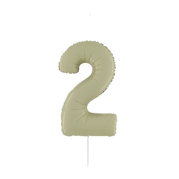 Folyo Retro Yeşil 2 Yaş Balon 76 cm