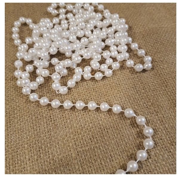 Beyaz Şerit İnci 1 mt