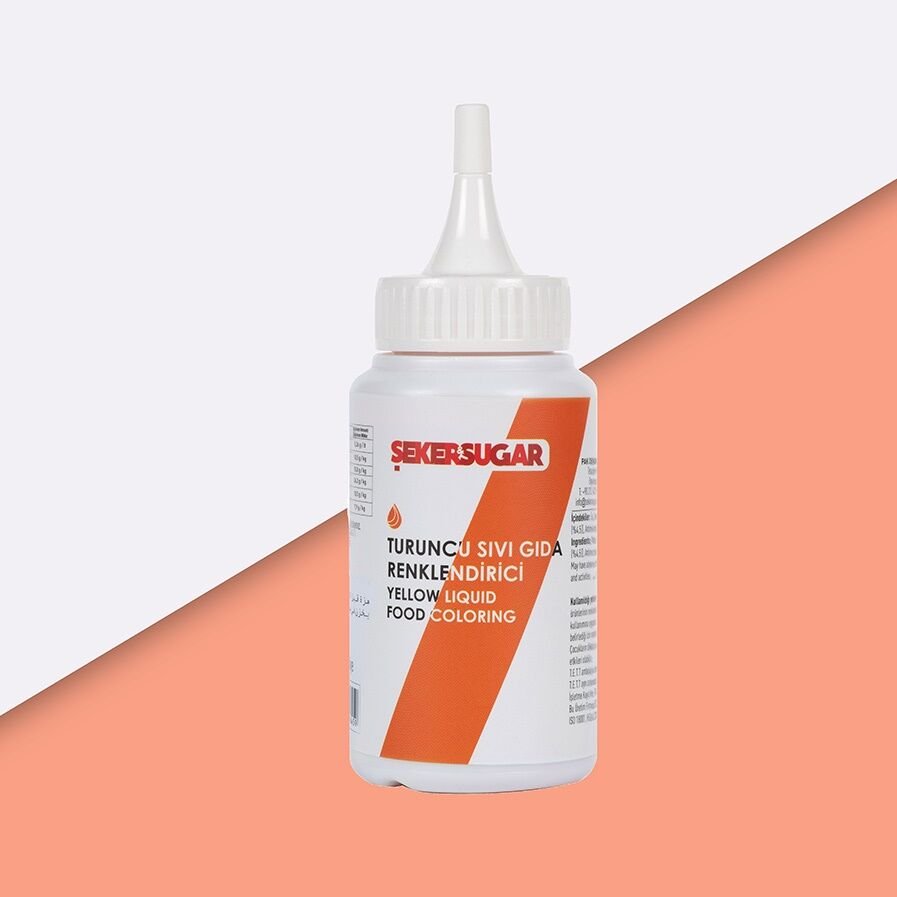 Turuncu Sıvı Gıda Boyası 20 ml