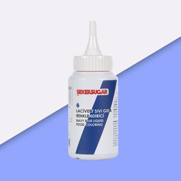 Lacivert Sıvı Gıda Boyası 20 ml