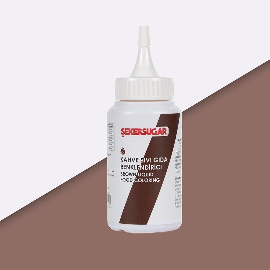 Kahverengi Sıvı Gıda Boyası 20 ml