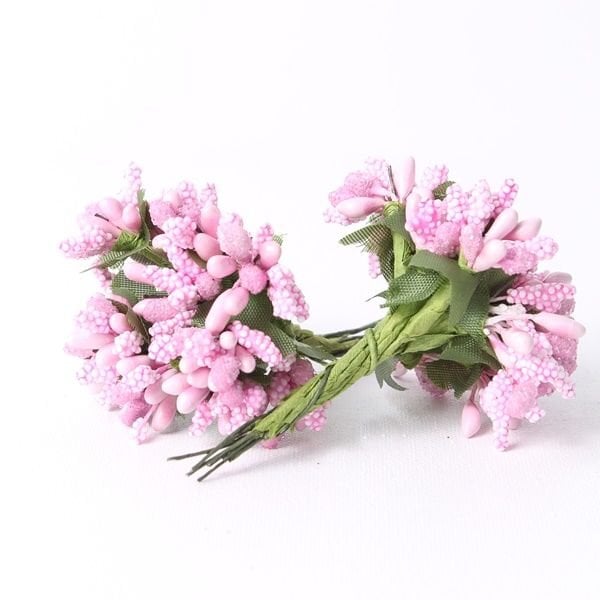 Pembe Ağır Pıtırcık Çiçek 24 Adet