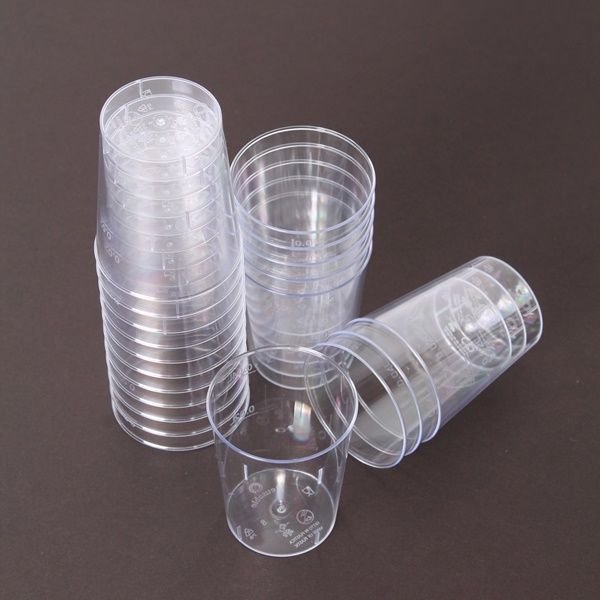 Plastik Mini Shot Şerbet Bardağı 40 cc 20 Adet