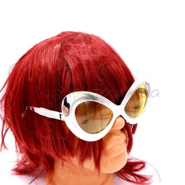 Gümüş Uzaylı Parti Gözlük