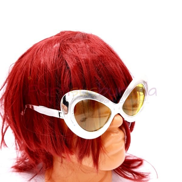 Gümüş Uzaylı Parti Gözlük