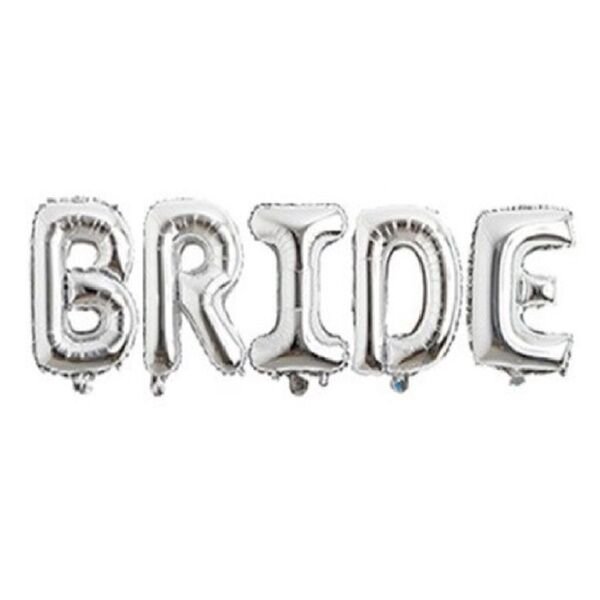Folyo Gümüş Bride Balon 76 cm