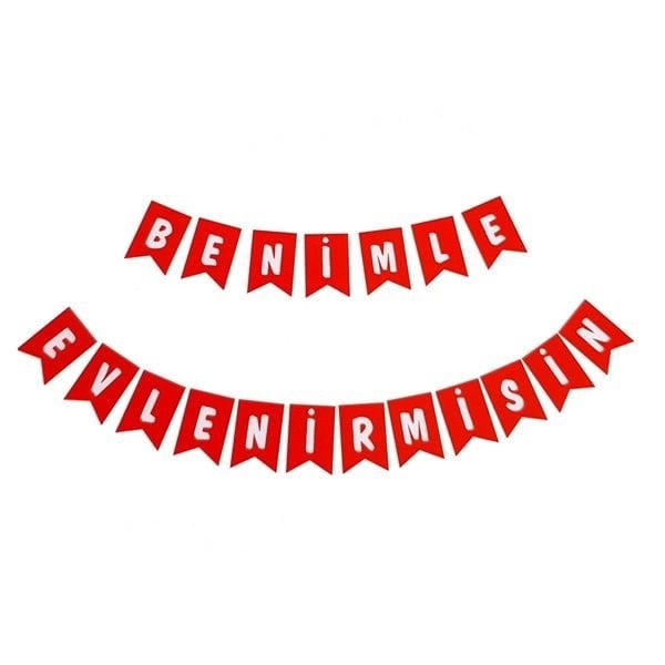 Benimle Evlenirmisin Yazı